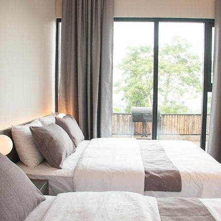 villa moo Puncak Esterno foto