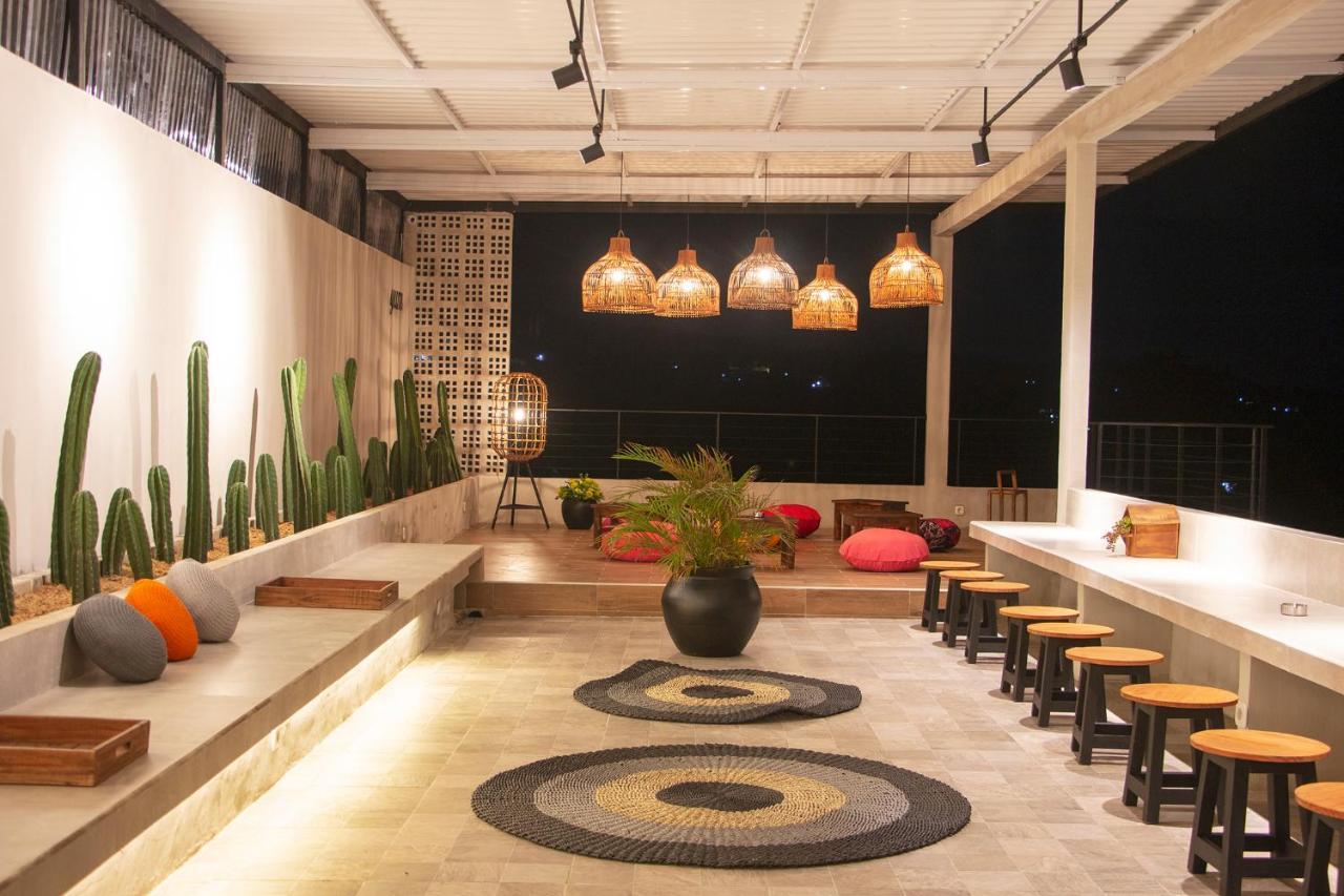 villa moo Puncak Esterno foto