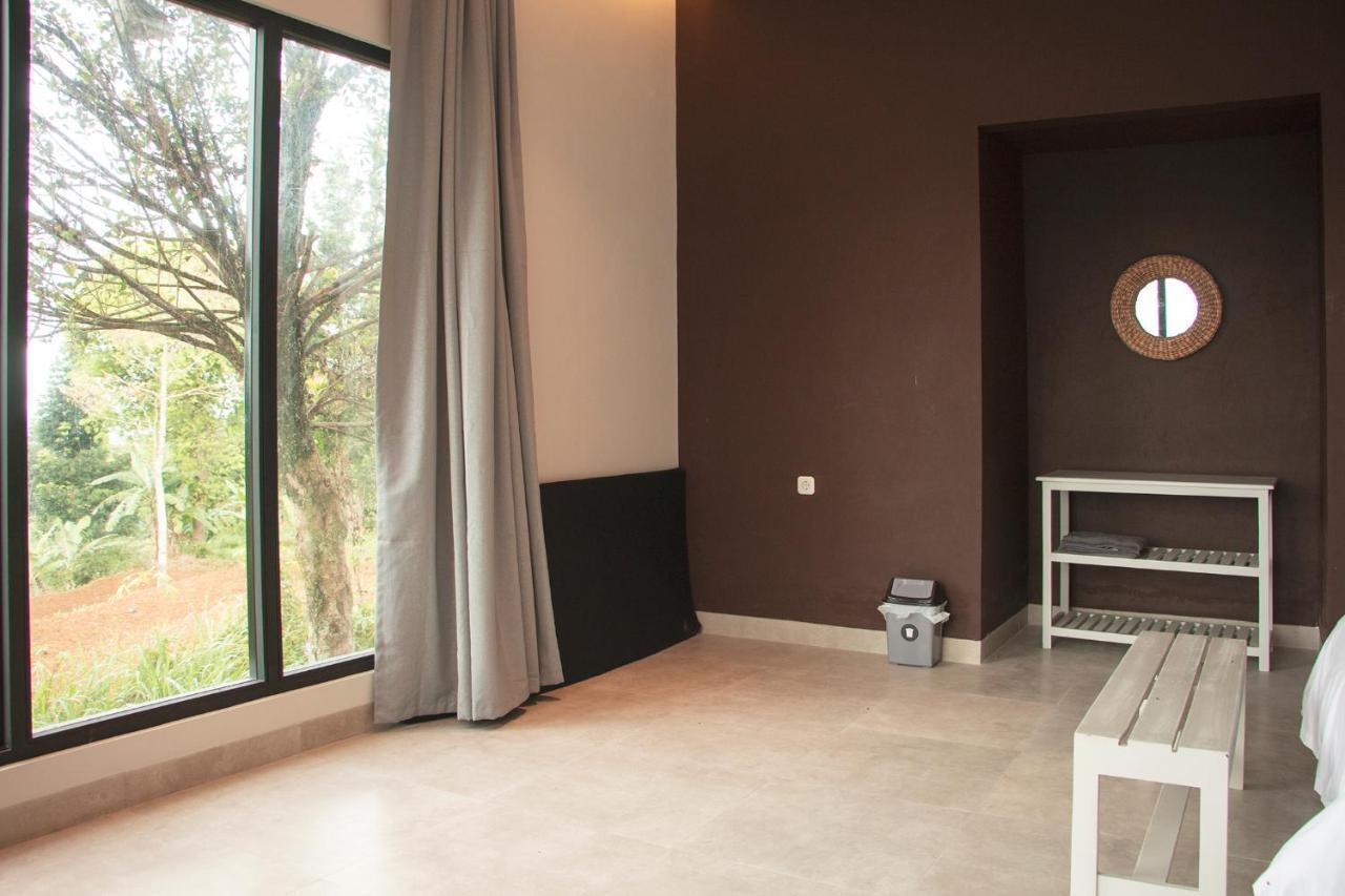 villa moo Puncak Esterno foto