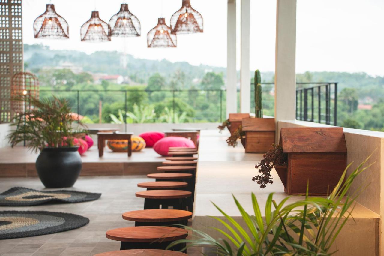 villa moo Puncak Esterno foto