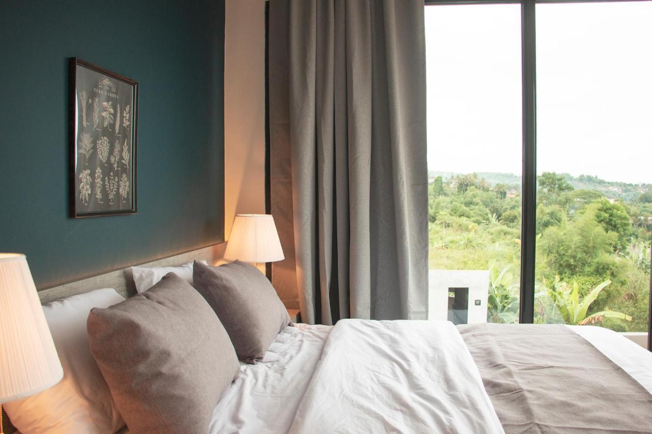 villa moo Puncak Esterno foto