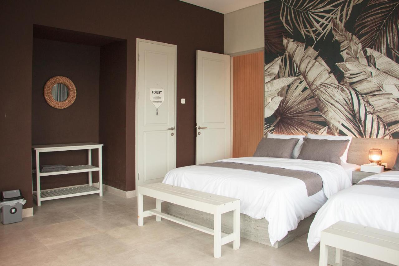 villa moo Puncak Esterno foto