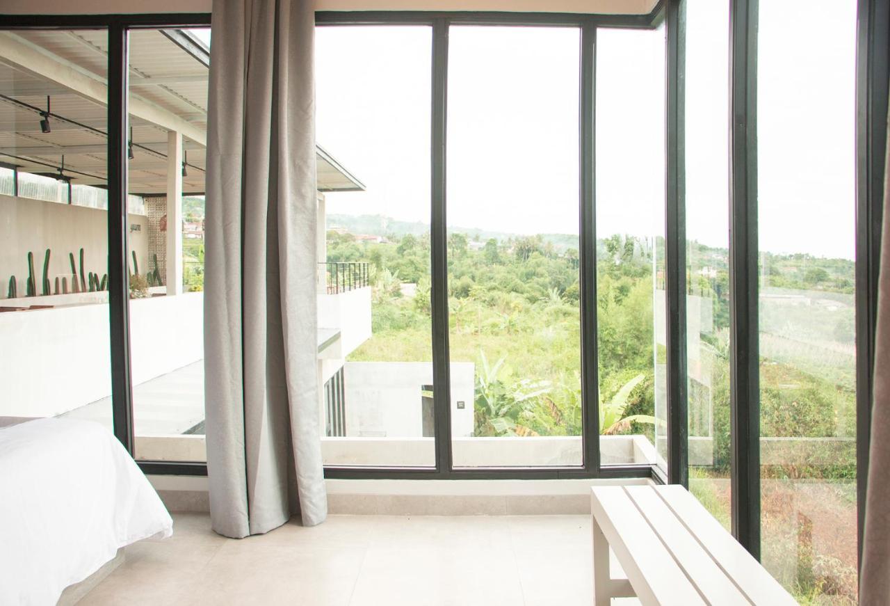 villa moo Puncak Esterno foto