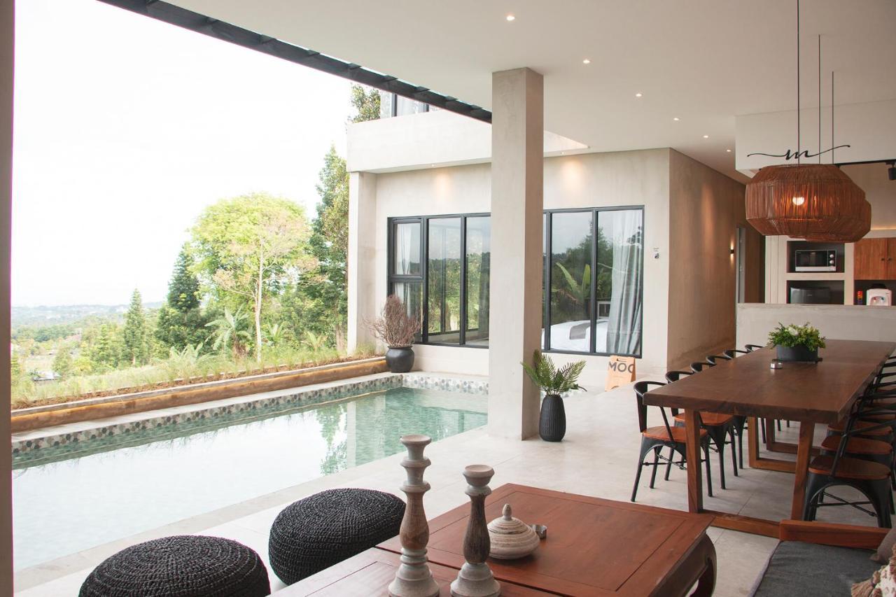 villa moo Puncak Esterno foto
